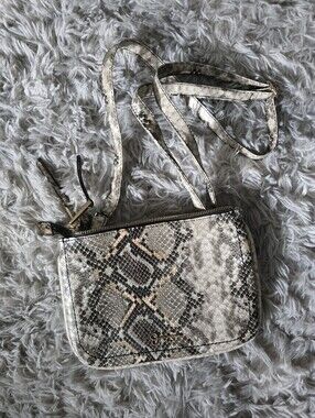 Jessica Simpson Faux Snakeskin Phoebe Crossbody Bag